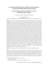 Ancaman adalah setiap usaha dan kegiatan dalam negeri maupun luar negeri yang dinilai membahayakan kedaulatan negara, keutuhan wilayah negara, dan keselamatan segenap bangsa. Http Jurnalprodi Idu Ac Id Index Php Spl Article Download 586 568