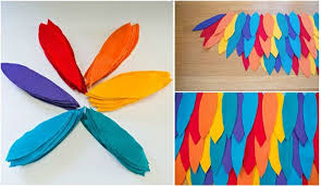 Papagei Kostum Kinder Selber Machen Anleitung Feder Papier Fasching Carnival Party Papagei Kostum Selber Machen Papagei Kostum Vogel Kostum Selber Machen