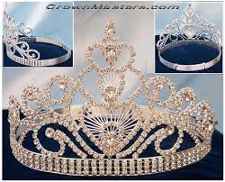 Valentine Quinceanera Tiara Rhinestone Crown Pageant Crowns Tiaras And Crowns