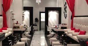 Posh Nail Salon So Pretty Posh Nail Salon Hair Salon Interior Salon Interior Design