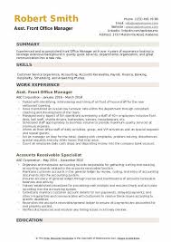 Finding a position involves, not only managerial abilities, but knowledge of bookkeeping, computers, and aspects of the particular industry in which the manager works. Front Office Manager Resume Samples Qwikresume