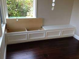 Built in kitchen bench banquette seating with storage. Pin By Carla On Banquette Seating Storage Bench Seating Window Benches Bench With Storage