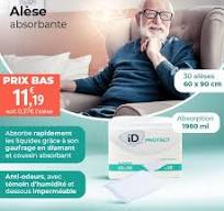 Alèse jetable imperméable : achat en ligne - Incontinence