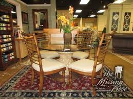 (dining tables) the first dining tables of which survivors remain are the type known as refectory pineapple (ananas comosus) is the common name for a tropical plant and its edible fruit which are. Bassett Glass Top Table On A Pineapple Base With Four Chairs The Chairs Have A Bamboo Look Frame Glass Top Dining Table Home Depot Adirondack Chairs Furniture