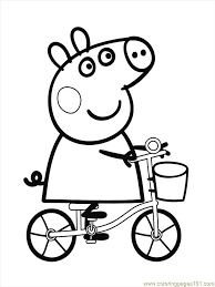 You could also print the image while using the print button above the image. Peppa Pig 2 Coloring Page For Kids Free Pig Printable Coloring Pages Online For Kids Coloringpages101 Com Coloring Pages For Kids