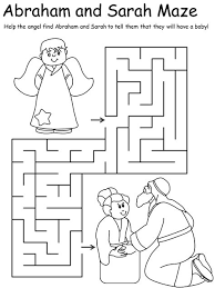 Here are some black and white versions of the bible storyboard set. Abraham And The Three Visitors