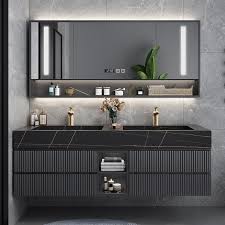 Standard bathroom vanity unit sizes, available in nbs are 30 inch, 36 inch, and 48, so there is a really good selection to suit every bathroom style, budget. 48 Inch Floating Marble Top Bathroom Vanity Cabinet Unit With Sink Buy Classic Bathroom Vanity Unit Bathroom Vanities Marble Top Bathroom Vanity Product On Alibaba Com