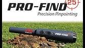 The minelab regularly fails to lock into detect mode and has to. Minelab Pro Find 25 Vs Garrett Pro Pointer Comparison Youtube