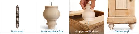 Check out these awesome ones for you. 8 Easy Ways To Attach Furniture Feet Tablelegs Com