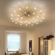 Modern Led Ceiling Lights Ice Flower Glass Bedroom Kitchen Children Room Ceiling Lamps Designer Lighting Fixtures Ceiling Lights Aliexpress