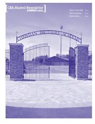 CBA Alumni Newsletter Summer 2010 by Annemarie Mosley