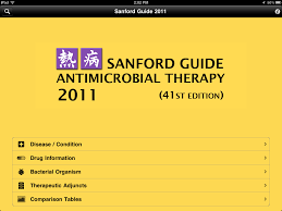 tabletmedicine review sanford guide antimicrobial