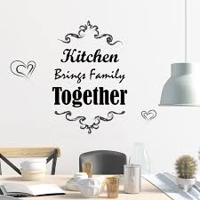 Check spelling or type a new query. Kitchen Quote Kitchen Brings Family Together Wall Stickers Home Decoration Decals Diy Art Quotes Walmart Com Walmart Com
