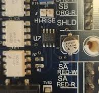 I replaced a chip and smoke came out. Can you help me ...