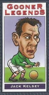 ARSENAL-GOONER LEGENDS-2001/02 #09-JACK KELSEY-1949-63