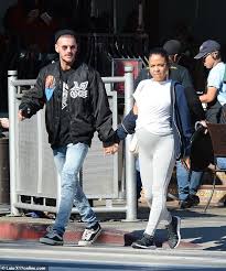 Christina milian finally welcomed baby #2, and she's giving us a sneak peek at all the adorableness. Christina Milian Puts Her Baby Bump On Display As She Enjoys A Lunch Date With Boyfriend Matt Pokora Daily Mail Online