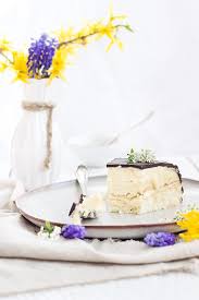 Bananen Creme Torte Rezept Bananen Creme Bananencremekuchen Kuchen Ohne Backen