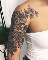 Black And White Floral Tattoo Sleeve What I Dont Want Half Sleeves Half Sleeves Marquesan Tattoos Tattoos Half Sleeve T In 2020 Unique Half Sleeve Tattoos Tattoos For Women Half Sleeve Half Sleeve Tattoo