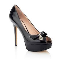 Ria Open Toe Patent Shoe Guess Escarpins Guess Iziva Com
