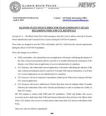 Scott webb ruled against illinois' firearm owners identification (foid) card requirement on tuesday. Illinois State Police To Give Relief To Foid And Iccl Licensees Sigale Law