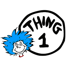 Thing 1 And Thing 2 Shirs Kids Shirts Thing 1 Seuss