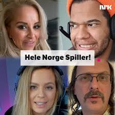 Det er påske, og påske betyr gaming!🎮, Bli med på «Hele Norge Spiller» i  morgen! 🕹️, Vil du være med på Norges største spillkveld? Les mer her:  https://www.nrk.no/kultur/inviterer-hele-norge-til-spill...