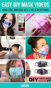 While handmade fabric face masks are not a substitution for n95 masks, you can read more from the cdc on the use of homemade masks. The Best Easy Homemade Face Mask Videos Including No Sew Options It S Always Autumn