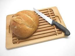If so, you know its crazy messy. Wooden Bread Cutting Board Crumb Catcher Board Bread Cutting Slicing P Wood Iron Copper Craft