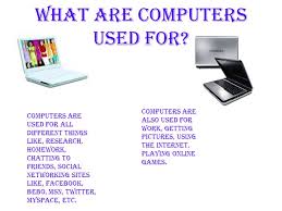 Computers are actually all around us, and can be broken down into separate categories depending on their size and processing power. The History Of Computers By Naoise Kearns What Is A Computer A Computer Is A Programmable Machine That Receives Input And Stores Data And Information Ppt Download
