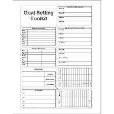 Will Goal Setting Toolkit Give You The Push You Need To Get Things Done Goals Template Goal Setting Template Goals Worksheet