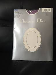 Christian Dior Ultra Sheer Control Top Sandalfoot Pantyhose