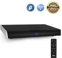 Surround Sound TV Soundbar - Bluetooth, Dual Subwoofers, LCD Display