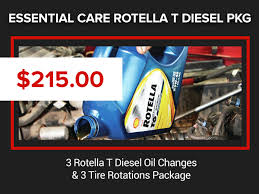 The standard service interval is to change the oil every 10,000 miles or when notified by the display. Ram Truck Rotella T Diesel Oil Change Service