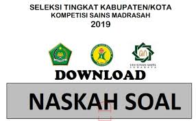 Download Soal Ksm Kimia Tingkat Kabupaten 2019 Pdf Doc