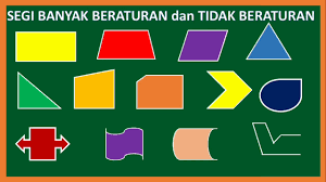 Panjang sisi bangun tersebut tidak sama. Segi Banyak Materi Matematika Kelas4 Youtube