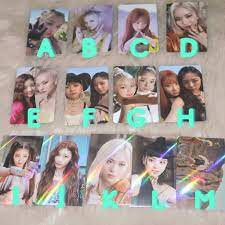 Bizent, my music taste, withdrama, bbc, ktown4u, etc. Itzy Not Shy Official Photocards And Withdrama Exclusive Hologram Shopee Philippines