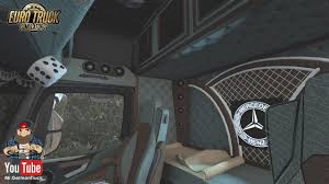 Ets2 V1 37 V1 38 Mercedes Actros Mp4 Interior V1 Youtube
