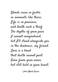 Sympathy Gifts For Friend Or Family Grief Gift Words Seem Etsy Sympathy Quotes Grieving Quotes Friends Quotes