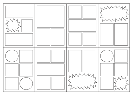 Comic Book Styles And Layouts Comic Book Style Comic Book Template Comic Book Yearbook
