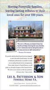 Christians In Business Lee A Patterson Son Funeral Home Details