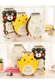 Cutest Spring Desk Calendar 2017 For Kids 2017 Calendar Stand New Year Gift For Kids Gifts Kids Stationery Cute Stationary For Girls Idei Kalendar Dizajn