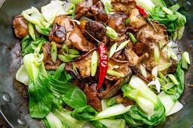 Glazed Shiitakes With Bok Choy Recipe Recipe Vegetarian Dishes Bok Choy Vegetarian Recipes