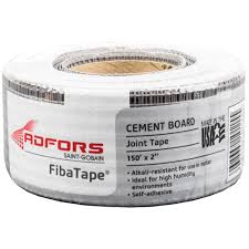 saint gobain adfors fibatape alkali resistant 2 in x 150 ft self adhesive mesh cement board tape