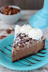 No Bake German Chocolate Cheesecake Recipe Desserts German Chocolate Cheesecake Baking