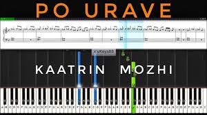 Piano Cover Po Urave Kaatrin Mozhi Sid Sriram A H Kaashif Madhan Karky By Dhurrshan Ace