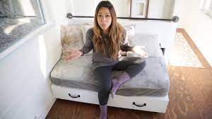 So every week i'm going to show you several space saving furniture ideas that might work perfectly with your current or future tiny home. How To Build A Sofa That Converts To A Storage Bed Ana White Tiny House Build Episode 12 Youtube