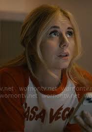 WornOnTV: Morgan's red Casa Vega tee