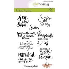 Craftemotions Clear Stamps Spruche Englisch Kreativbunt