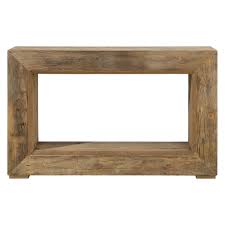 Tribesigns rustic sofa console table with 2 drawers, 47 inch industrial entry table tv stand with storage shelves for living room, entryway, hallway. Brady Console Table Uttermost