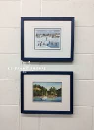 Oh What A Difference An Accent Mat Can Make Customframing Mats Leframeshoppe Frame Custom Mats Picture Frames